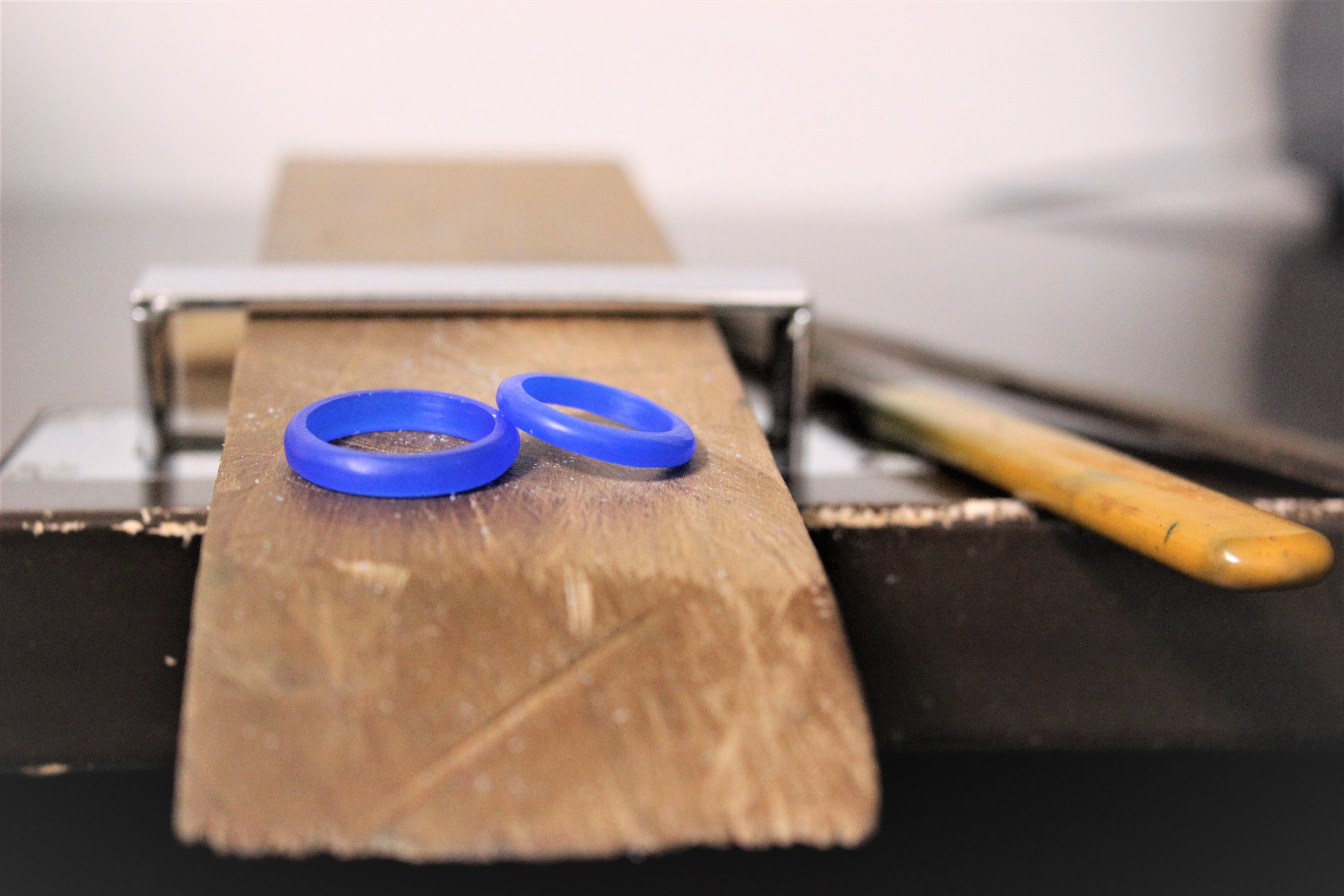 手作り結婚指輪原型-min