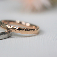 見せ合いながら作った結婚指輪のサムネイル
